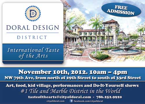 Post image for International Taste of the Arts Festival Showcases Doral’s Design District