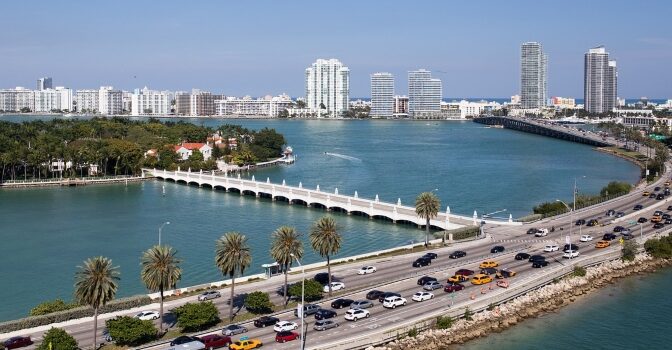 Miami city view