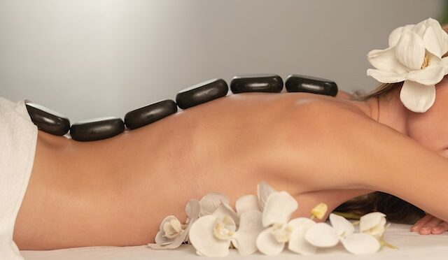 a photo of a person in a massage treatment